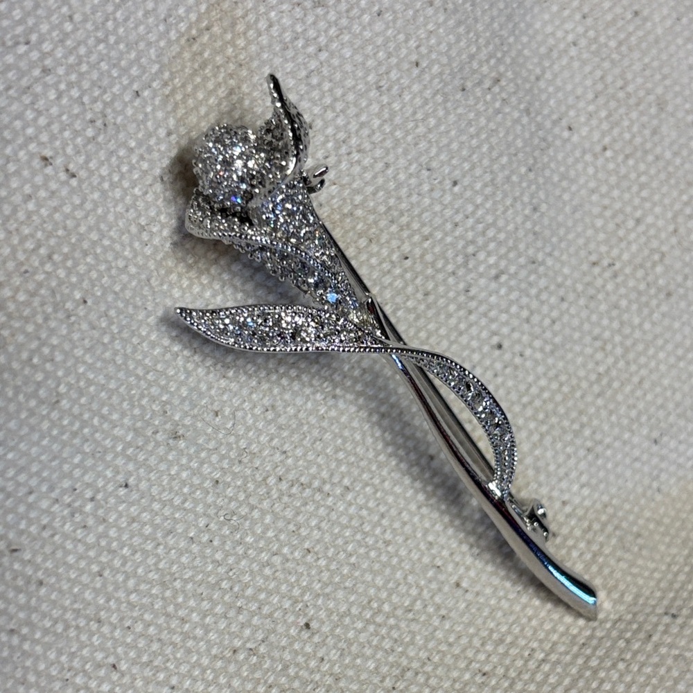Vintage 925 Sterling Silver Brooch